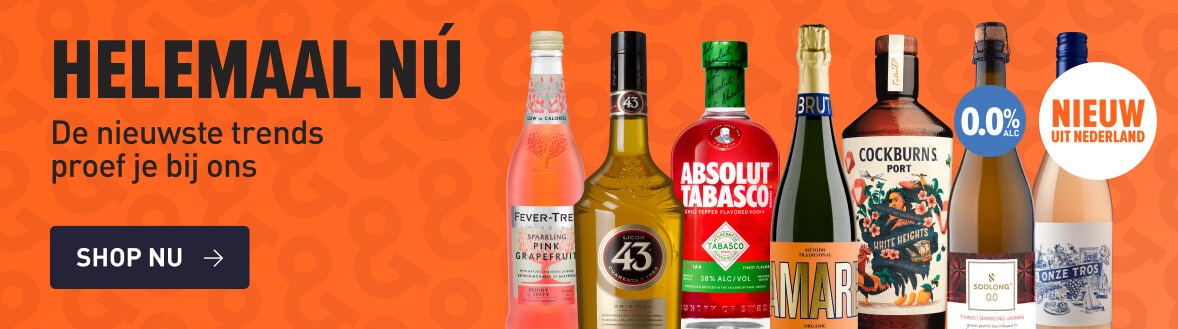 Helemaal n&uacute;. Nieuwe trends proef je bij ons.